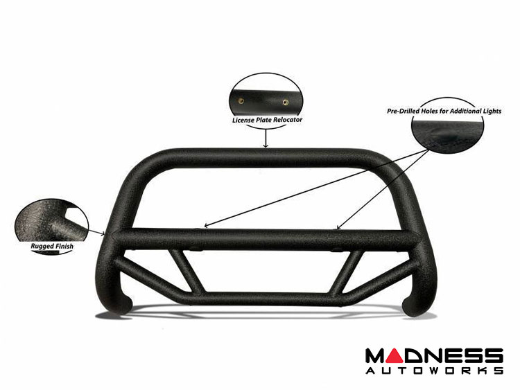 Ford Bronco Sport Front Bull Bar - Max T - Black